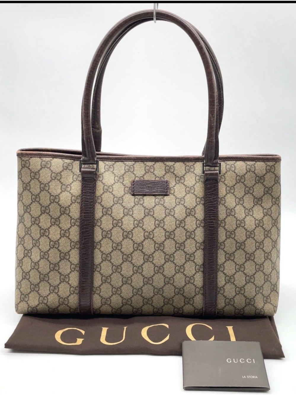 🤎✨ Authentic Vintage Gucci GG Supreme Tote w/ Dust Bag  ✨🤎